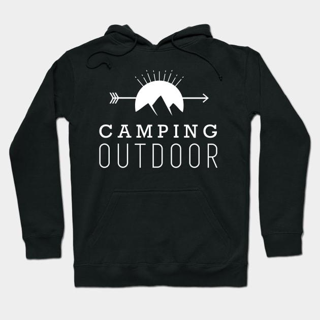 Camping Outdoor Hoodie by p308nx
